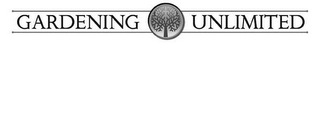 GARDENING UNLIMITED logo