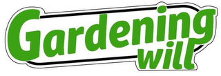 GARDENING WILL logo