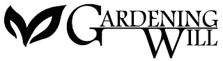 GARDENING WILL logo