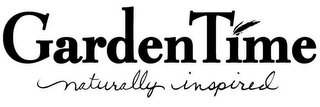 GARDENTIME NATURALLY INSPIRED logo
