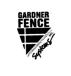 GARDNER FENCE SYSTEMS INC. logo