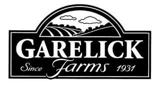 GARELICK FARMS SINCE 1931 logo
