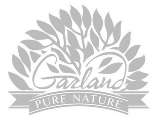 GARLAND PURE NATURE logo