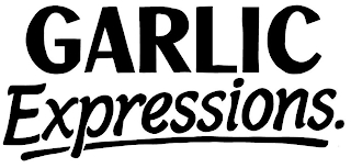 GARLIC EXPRESSIONS. logo