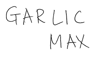 GARLIC MAX logo