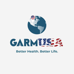 GARM USA BETTER HEALTH. BETTER LIFE. logo