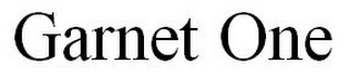 GARNET ONE logo