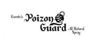 GARNTO'S POIZON GUARD ALL NATURAL SPRAY logo