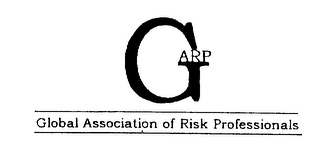 GARP GLOBAL ASSOCIATION OF RISK PROFESSIONALS logo