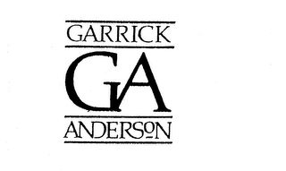 GARRICK ANDERSON GA logo
