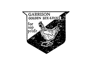 GARRISON GOLDEN SEX-LINKS FOR TOP PROFIT logo
