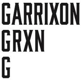 GARRIXON GRXN G logo