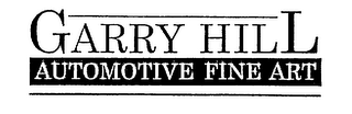 GARRY HILL AUTOMOTIVE FINE ART logo