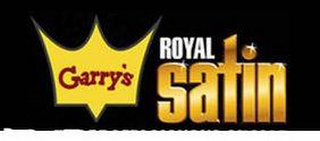 GARRY'S ROYAL SATIN logo