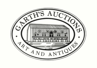 GARTH'S AUCTIONS ART AND ANTIQUES logo