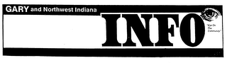 GARY AND NORTHWEST INDIANA INFO "EYE ON THE COMMUNITY" logo