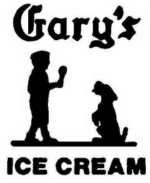 GARY'S ICE CREAM logo