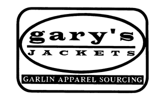 GARY'S JACKETS GARLIN APPAREL SOURCING logo