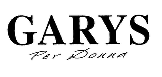 GARYS PER DONNA logo