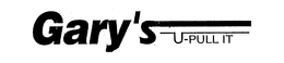 GARY'S U-PULL IT logo
