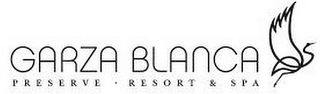 GARZA BLANCA PRESERVE · RESORT & SPA logo