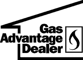 GAS ADVANTAGE DEALER logo