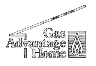 GAS ADVANTAGE HOME logo