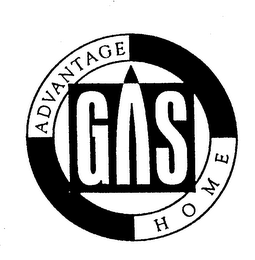 GAS ADVANTAGE HOME logo