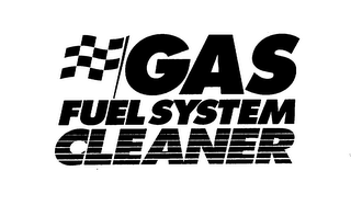 GAS FUEL SYSTEM CLEANER logo