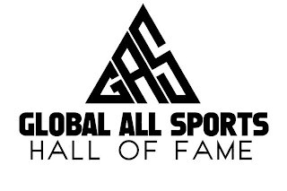 GAS GLOBAL ALL SPORTS HALL OF FAME logo