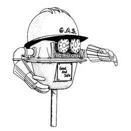 G.A.S. GOOD AND SAFE logo