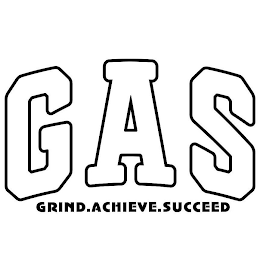 GAS GRIND.ACHIEVE.SUCCEED logo