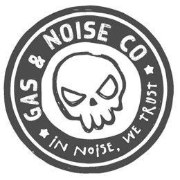 GAS & NOISE CO IN NOISE, WE TRUST logo