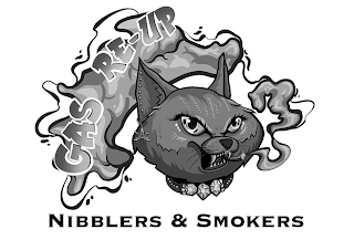 GAS RE-UP NIBBLERS & SMOKERS logo