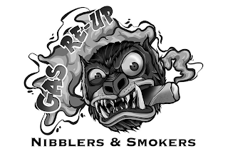 GAS RE-UP NIBBLERS & SMOKERS logo
