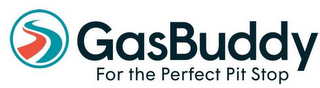 GASBUDDY FOR THE PERFECT PIT STOP logo