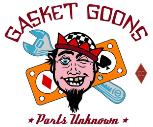 GASKET GOONS PARTS UNKNOWN CC logo