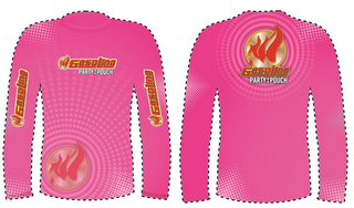 GASOLINA PARTY IN A POUCH GASOLINADRINK.COM logo