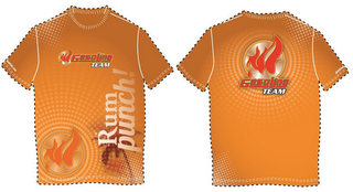 GASOLINA TEAM RUM PUNCH! GASOLINADRINK.COM logo