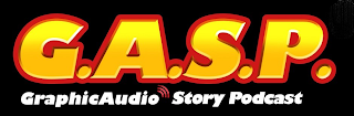 G.A.S.P. GRAPHICAUDIO STORY PODCAST logo