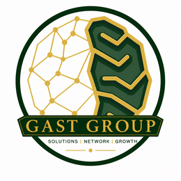 GAST GROUP | SOLUTIONS | NETWORK | GROWTH logo
