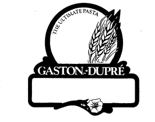 GASTON DUPRE THE ULTIMATE PASTA logo