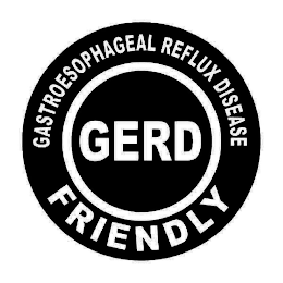 GASTROESOPHAGEAL REFLUX DISEASE GERD FRIENDLY logo