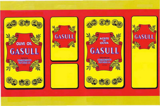 GASULL OLIVE OIL PACKED BY ESTABLECIMIENTOS FELIX GASULL S.A. SPAIN logo