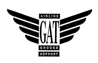 GAT AIRLINE GROUND SUPPORT logo