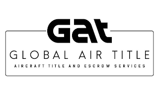 GAT GLOBAL AIR TITLE AIRCRAFT TITLE AND ESCROW SERVICES logo