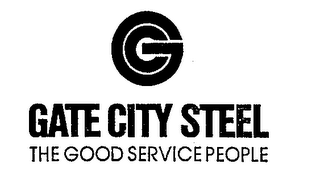 GATE CITY STEEL THE GOOD SERVICE PEOPLE logo