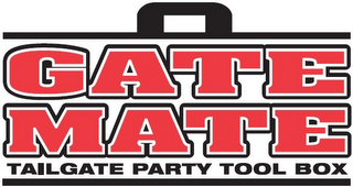 GATE MATE TAILGATE PARTY TOOL BOX logo