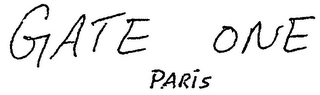 GATE ONE PARIS logo