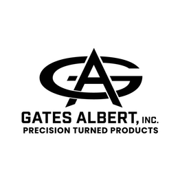 GATES ALBERT, INC. PRECISION TURNED PRODUCTS logo